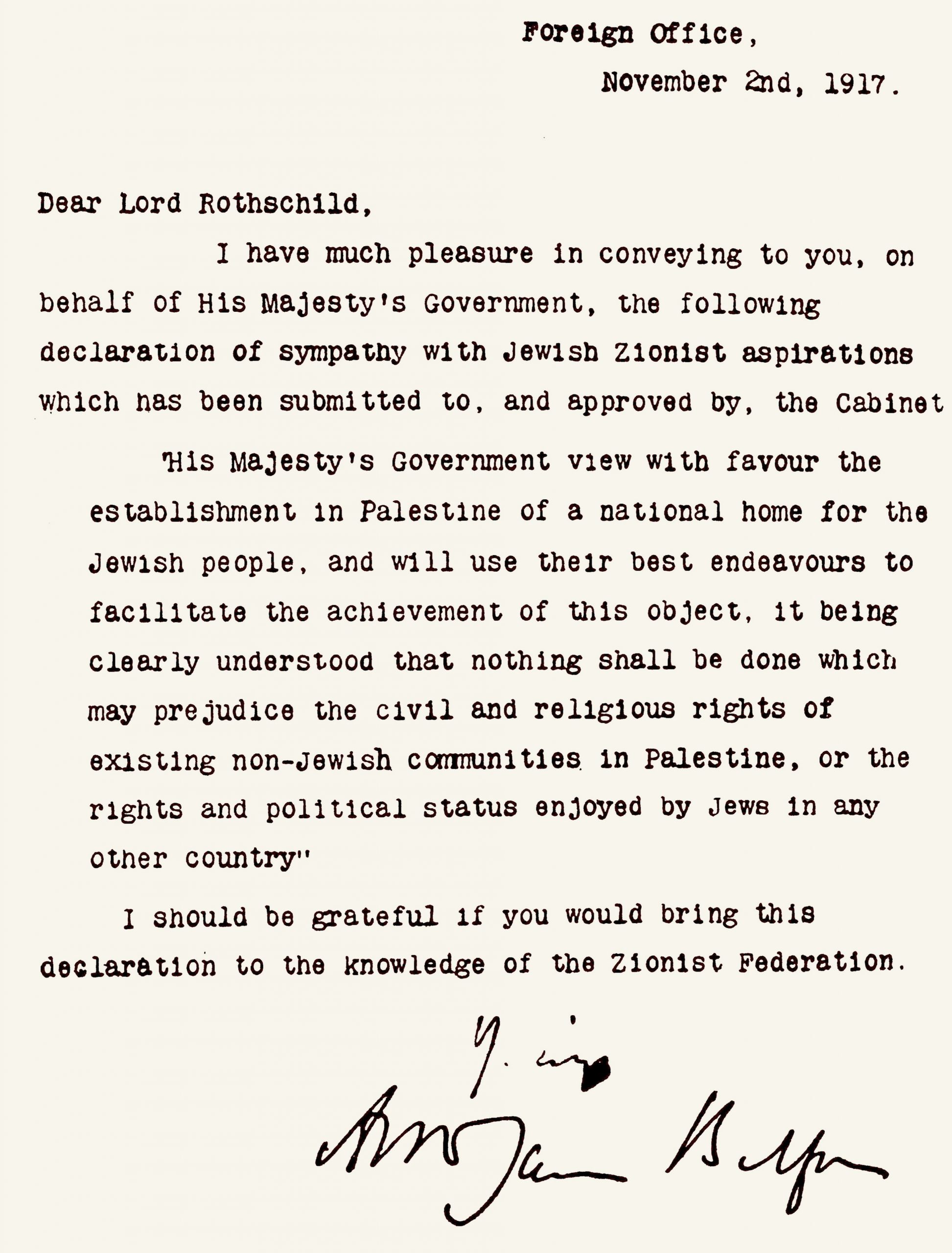 Déclaration de Balfour